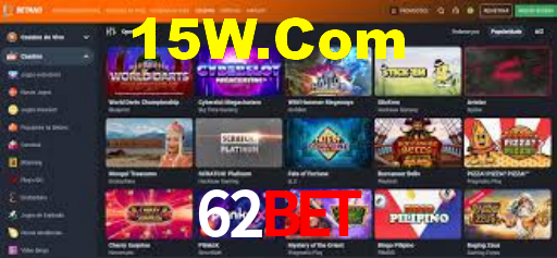 Sinta a adrenalina dos jogos de cassino com 62Bet